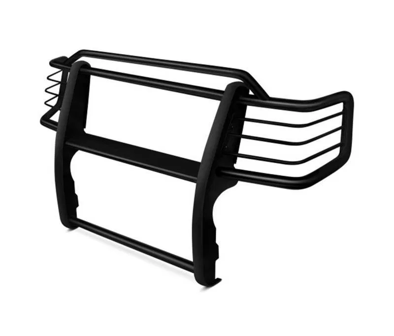 17TO23MA – BLACK HORSE Grille Guard, 3-Piece Modular Powder Coated Black Cold Rolled Steel 1-1/2 Inch Diameter Withou...
